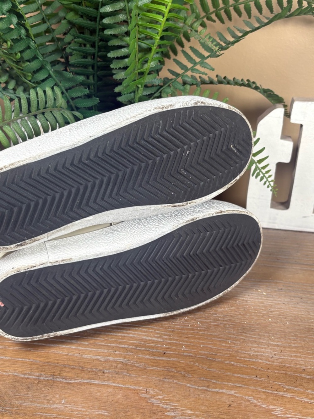 Golden Goose Deluxe Brand SuperStar sneakers in white leather size 7 - Picture 9 of 10
